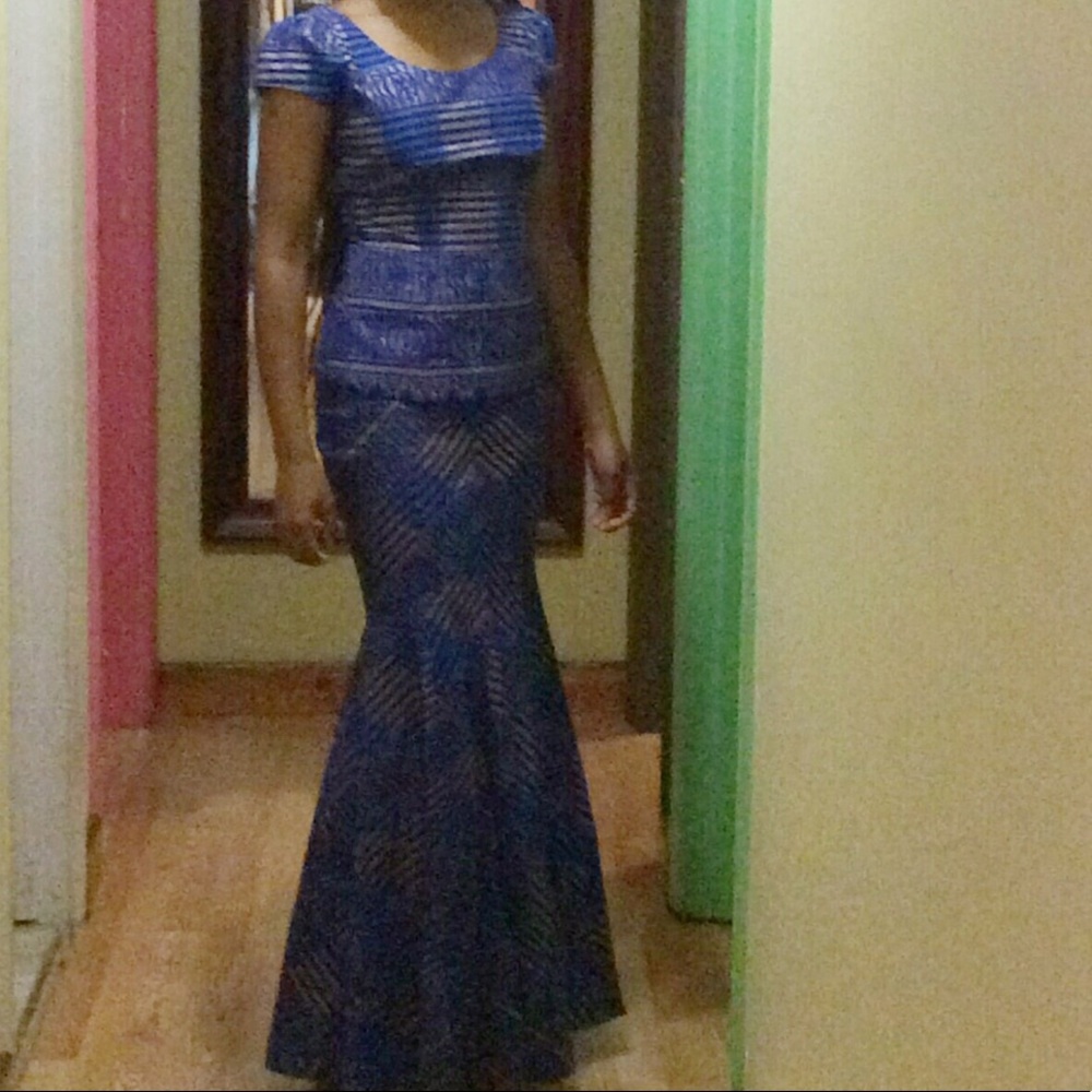 Handmade Ankara Two-Piece Dress